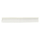 JRL 7.4" Fine Cutting Comb White J304