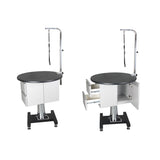 Round Hydraulic Table w Cabinet FT-805C