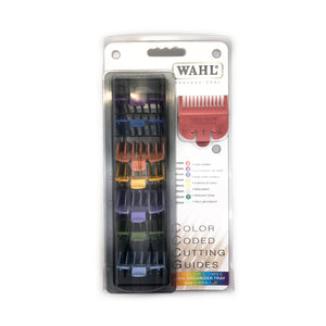 WAHL 8pc Attachment Set, Color-Coded Cutting Guides